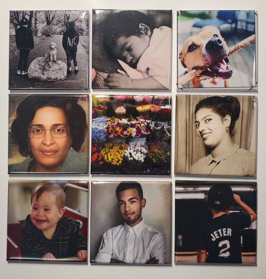9 Photo Magnets